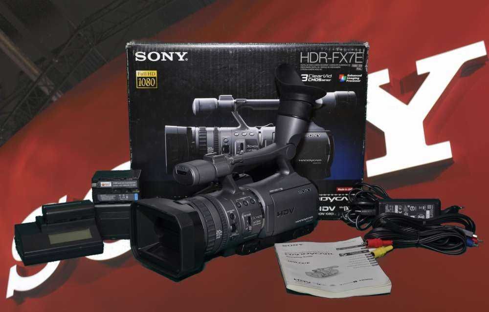 Camera Video SONY HDR FX7E