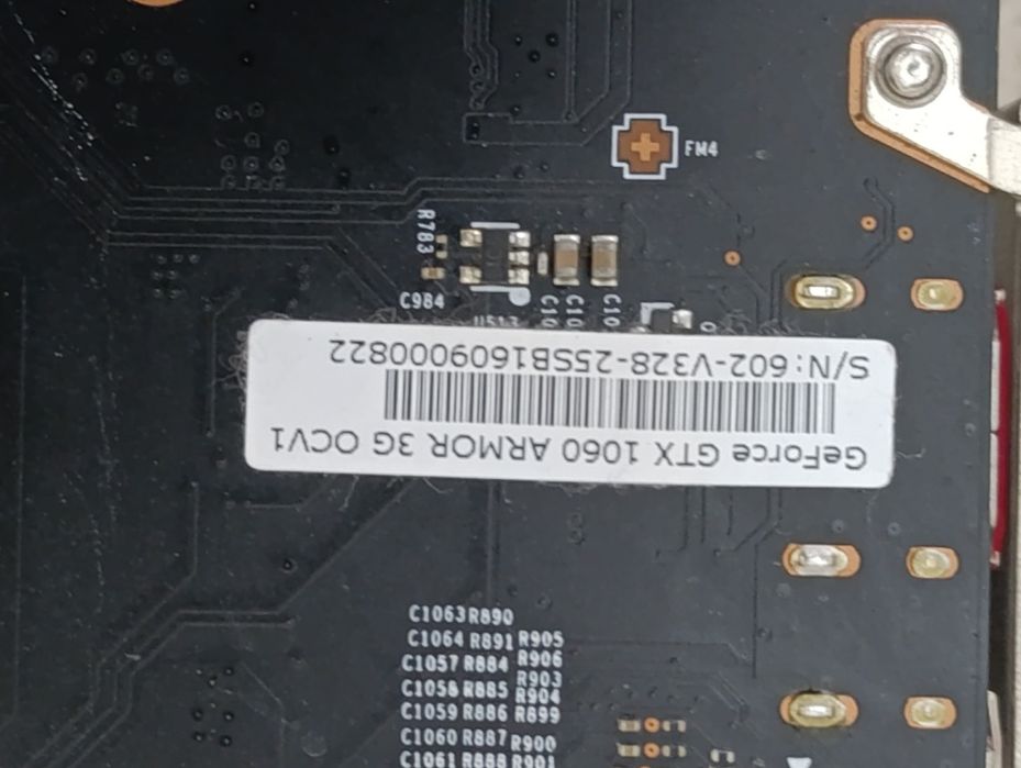 Placa video MSI GeForce gtx 1060 3G