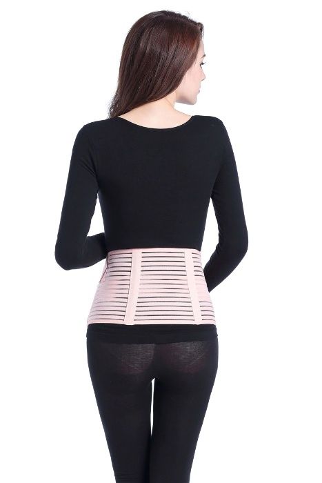 Centura elastica de sustinere sarcina, pt gravide, reglabila-ROZ