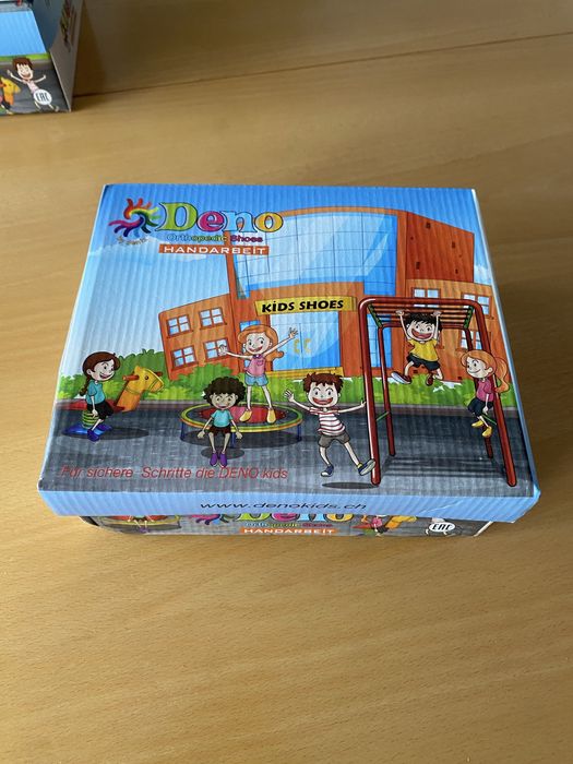 Детски ортопедични ръчно направени обувки “Deno” kids