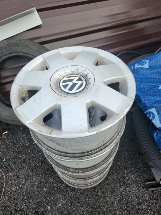 Алуминиеви ляти джанти, 4 броя R14" от VW polo 4x100