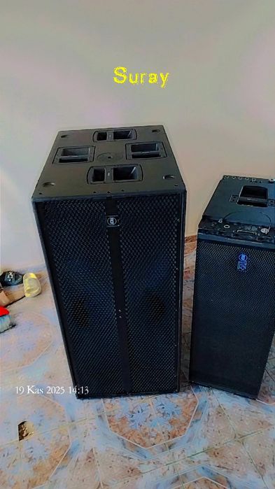 2 колонй RCF  ТТЛ 55А + 2 колонй БАС  RCF 9006