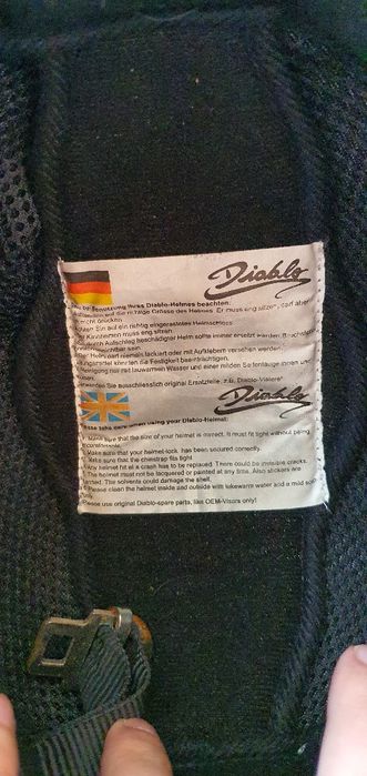 Casca motocicletă Diablo