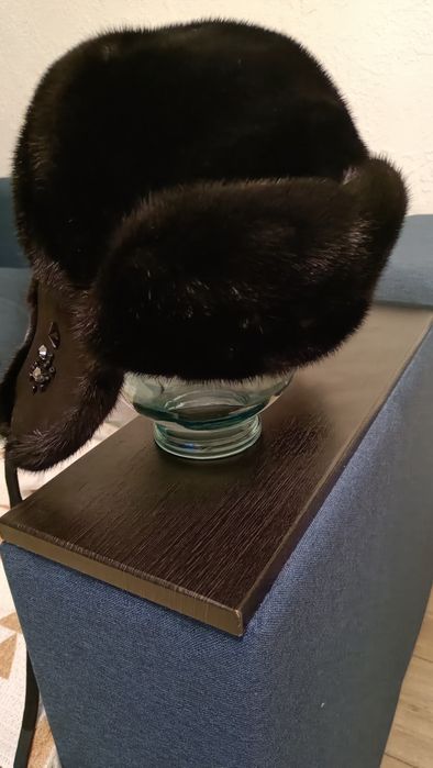 Женская норковая шапка