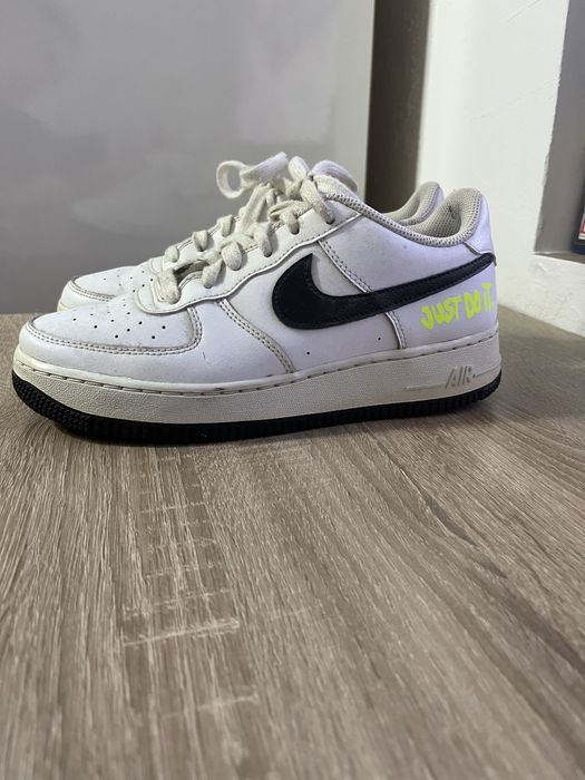 Nike Air Force 1 Low GS White Volt