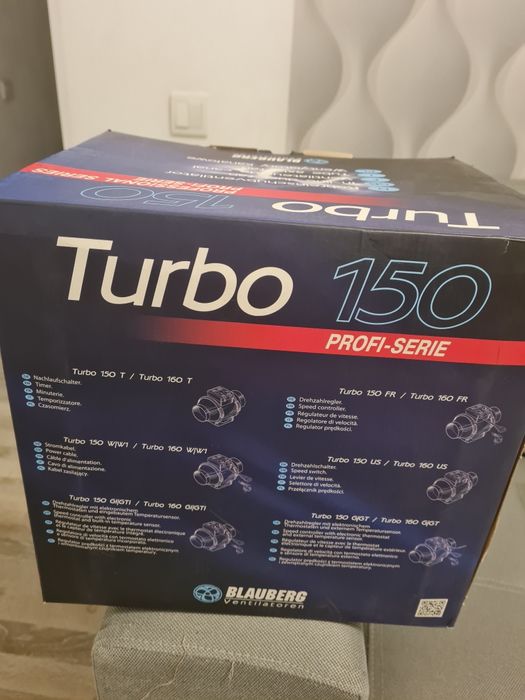 Вентилятор канальный turbo 150