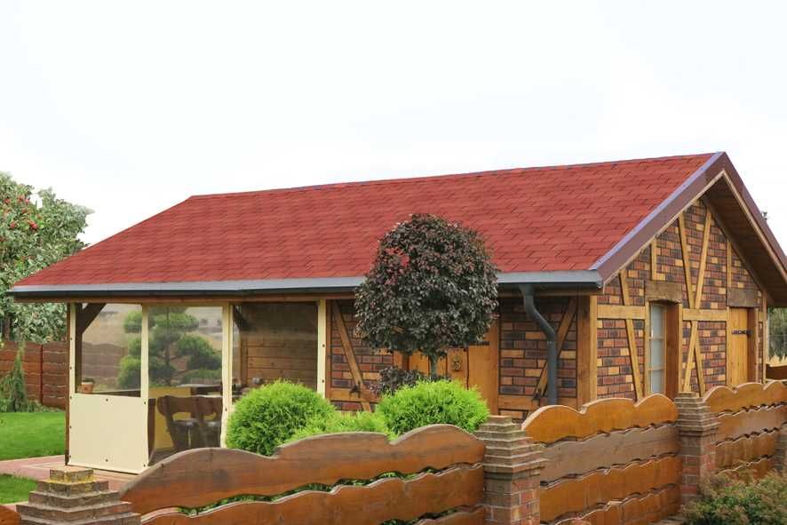 Кровля Гибкая черепица мягкая кровля ОНДУЛИНН Крыша катепал тегола