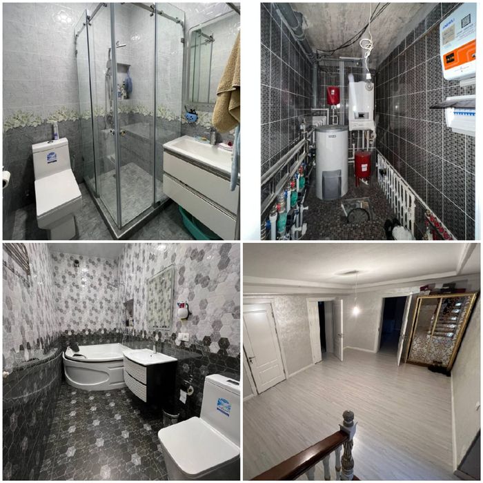 Сергели ЕВРОДОМ  5 соток  2 этажа 10  комнат