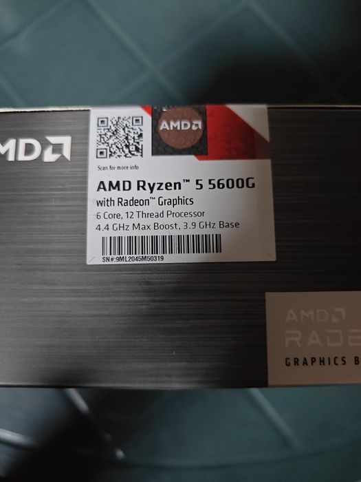 Procesor AMD ryzen 5 5600g