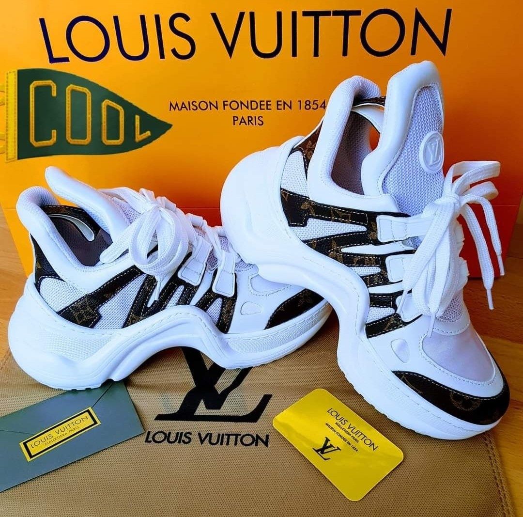 Adidasi Louis V. super model, Fra,saculet, etichetă