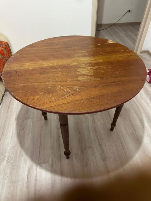 стол круглый трансформер