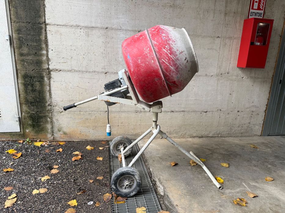 Betoniera Polieri 130 litri - silentioasa, demontabila