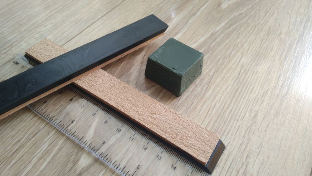 Плочки за заточване на ножове с подложка