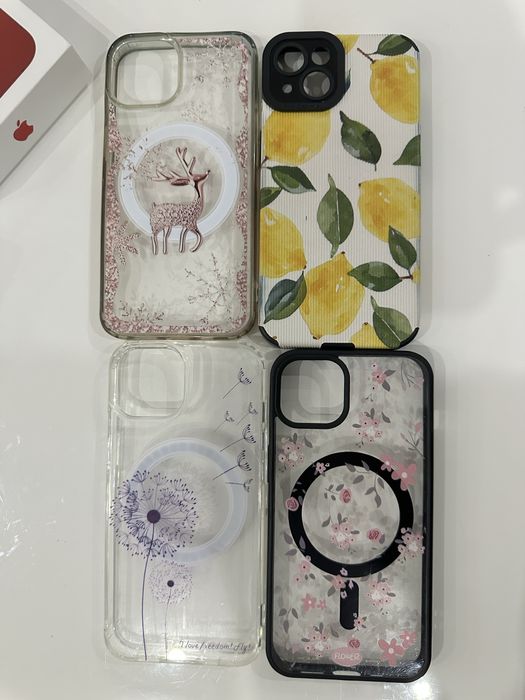 Iphone 13 128GB RED с подарък калъфчета и стъклен протектор