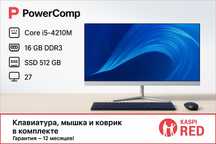 Моноблок Intel Core i5-4210M/16GB DDR3/SSD 512GB/27"
