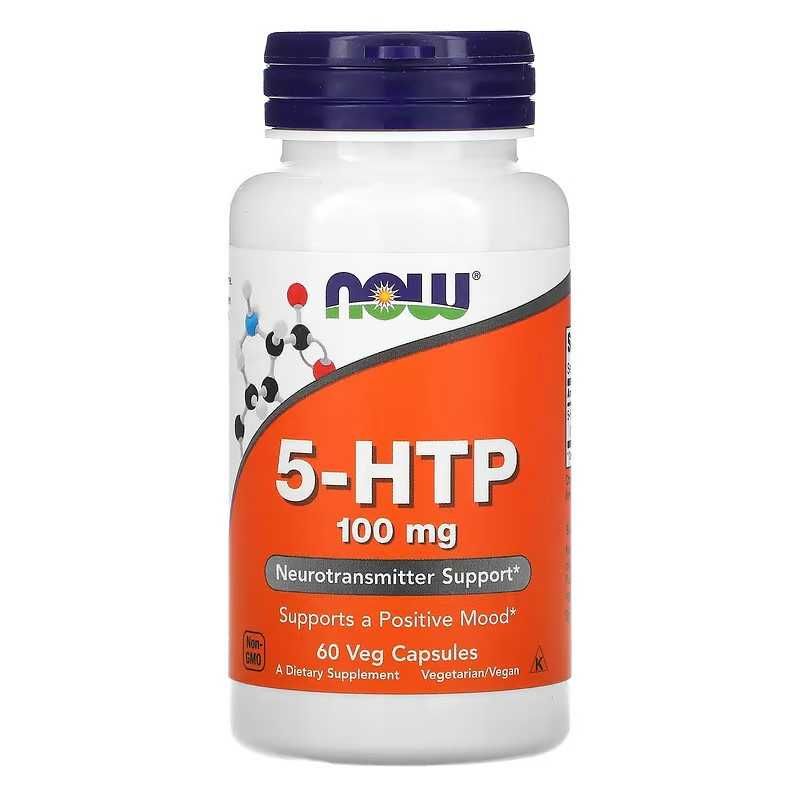 NOW Foods 5-HTP 5-гидрокситриптофан 60 и 120 капсул