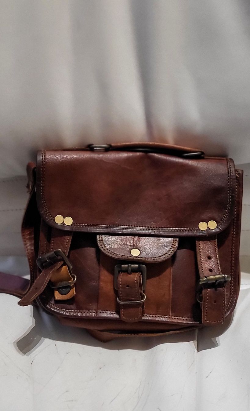 Geantă crossbody, piele naturală