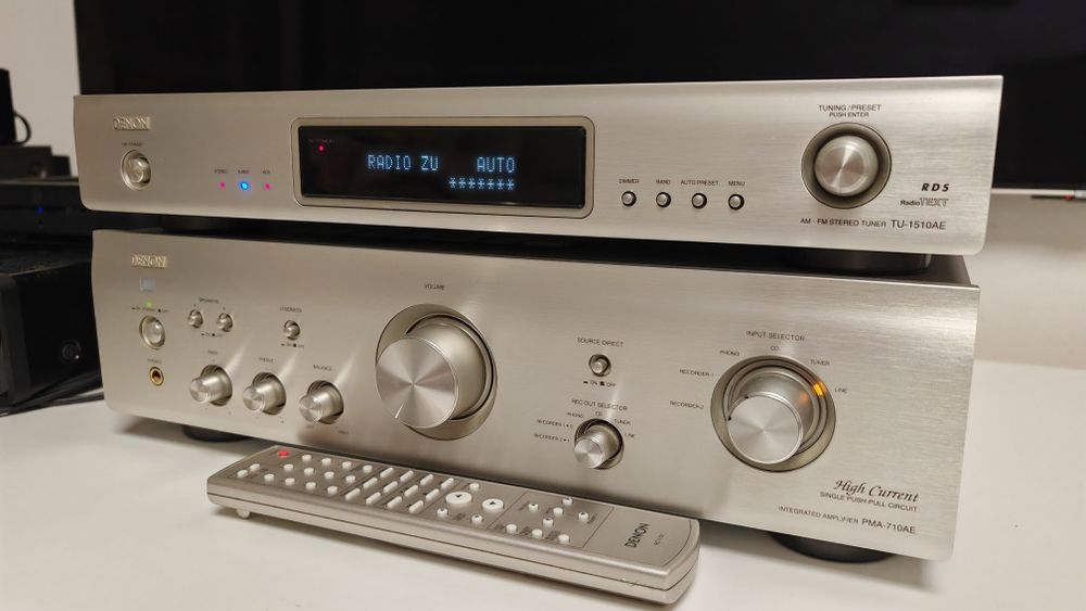 Amplificator Denon PMA-710AE  Tuner Denon TU-1500AE