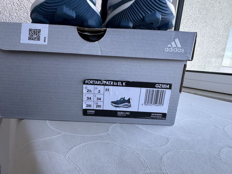 Нови детски маратонки adidas fortarun atr 34 и 35 номер