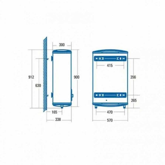 Бойлер CATA CTRS-80 REV Slim