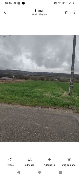 Vând teren intravilan Farcasa