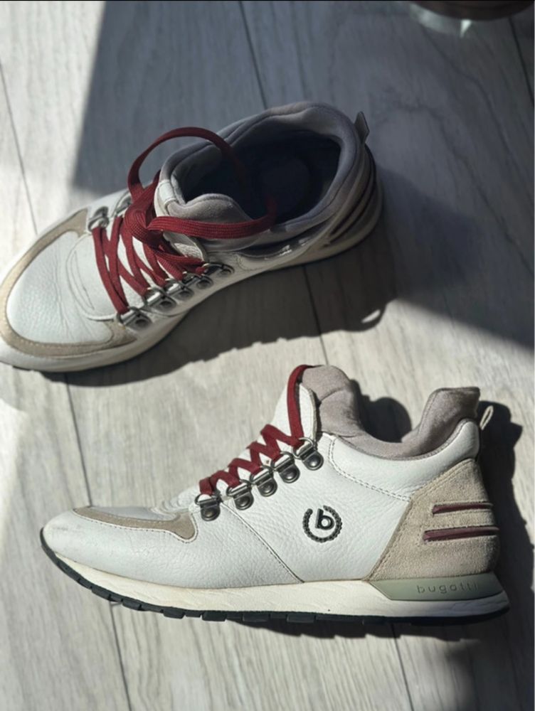 Adidasi piele Bugatti