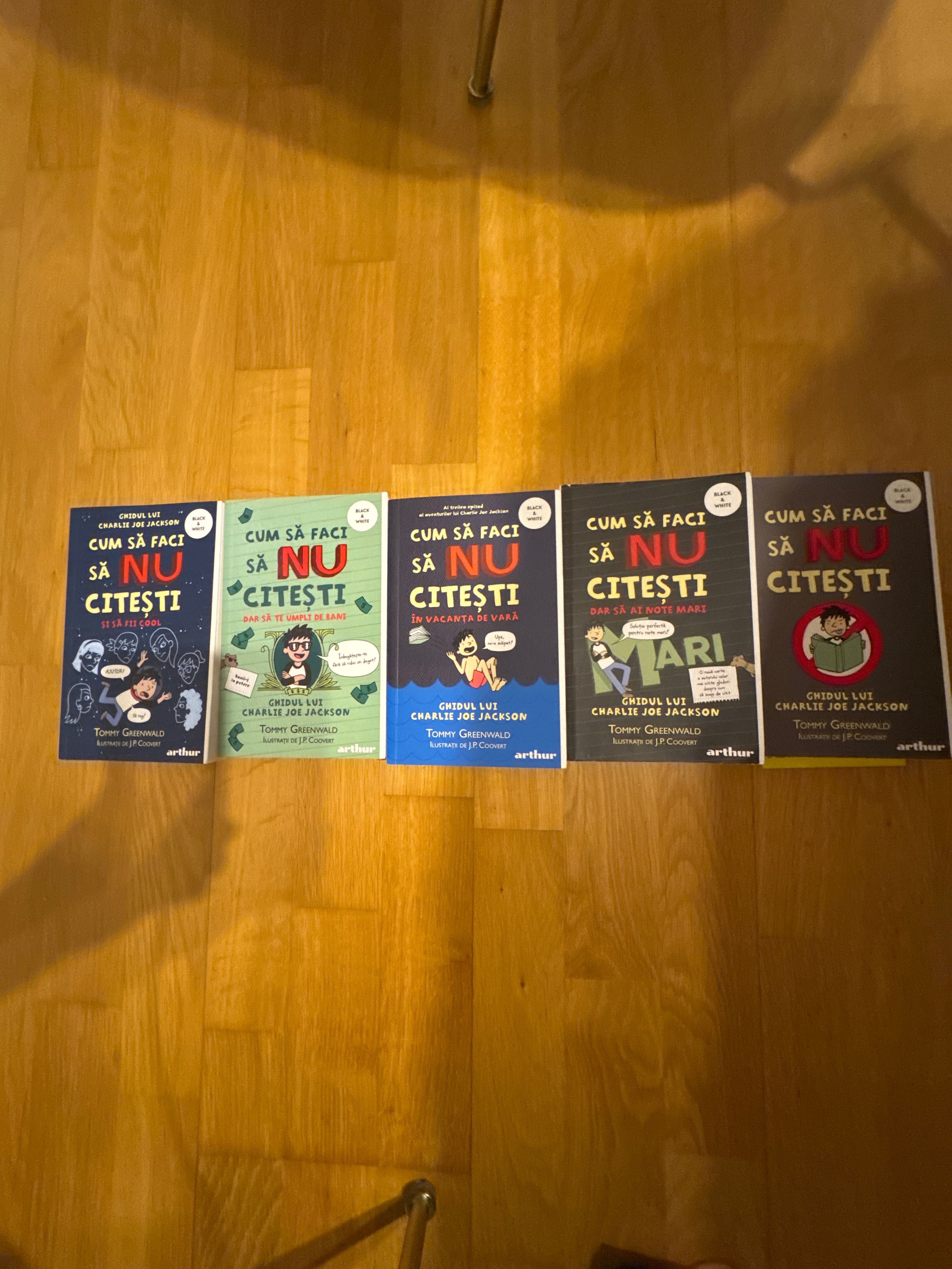 Colectia de carti “cum sa faci sa nu citesti”- 5 volume- ca noi