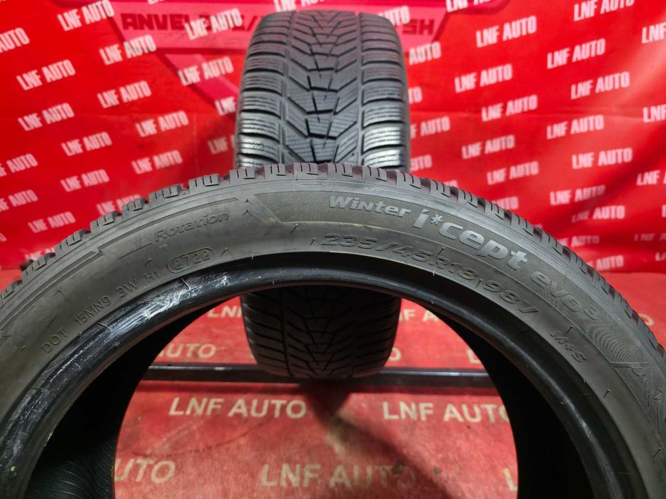 Anvelope de IARNA - 235/45/18 - HANKOOK - 7.24 MM - DOT 2022 !