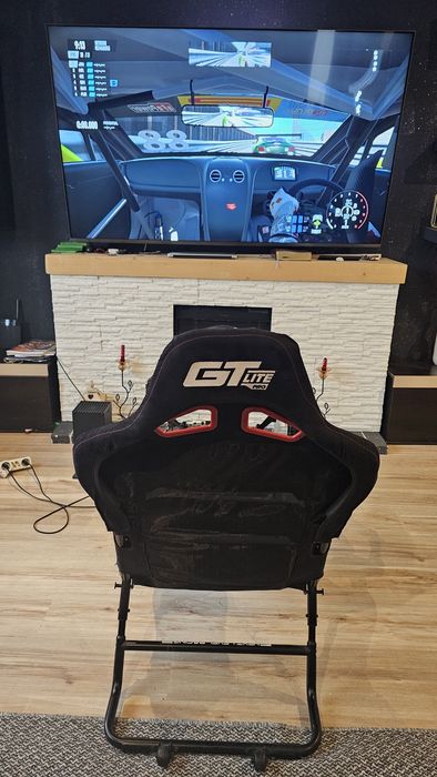 Volan cu pedale Logitec G920 cu scaun racing GT lite pro