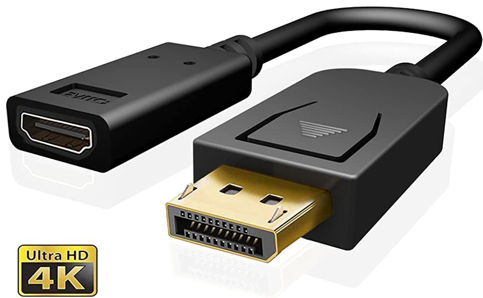 Преходник DisplayPort към HDMI + Гаранция