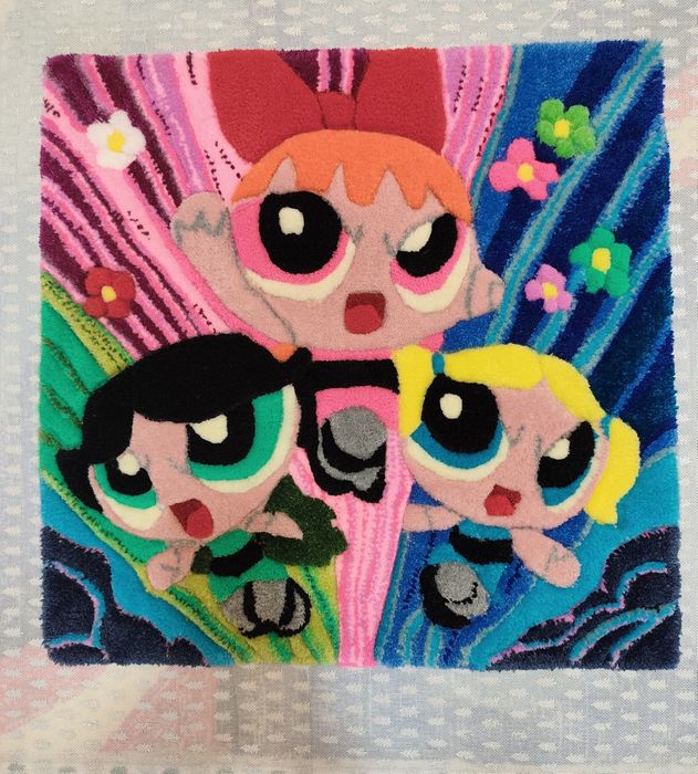 Covor decorativ handmade