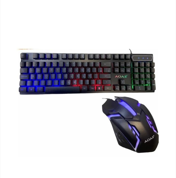 Set Tastatura si Mouse cu fir pentru Gaming