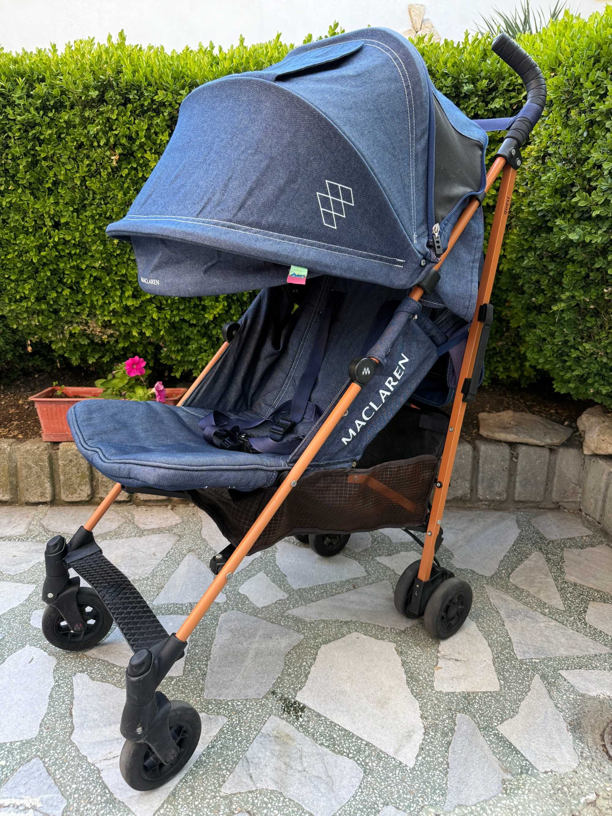 Количка MACLAREN QUEST Denim Indigo
