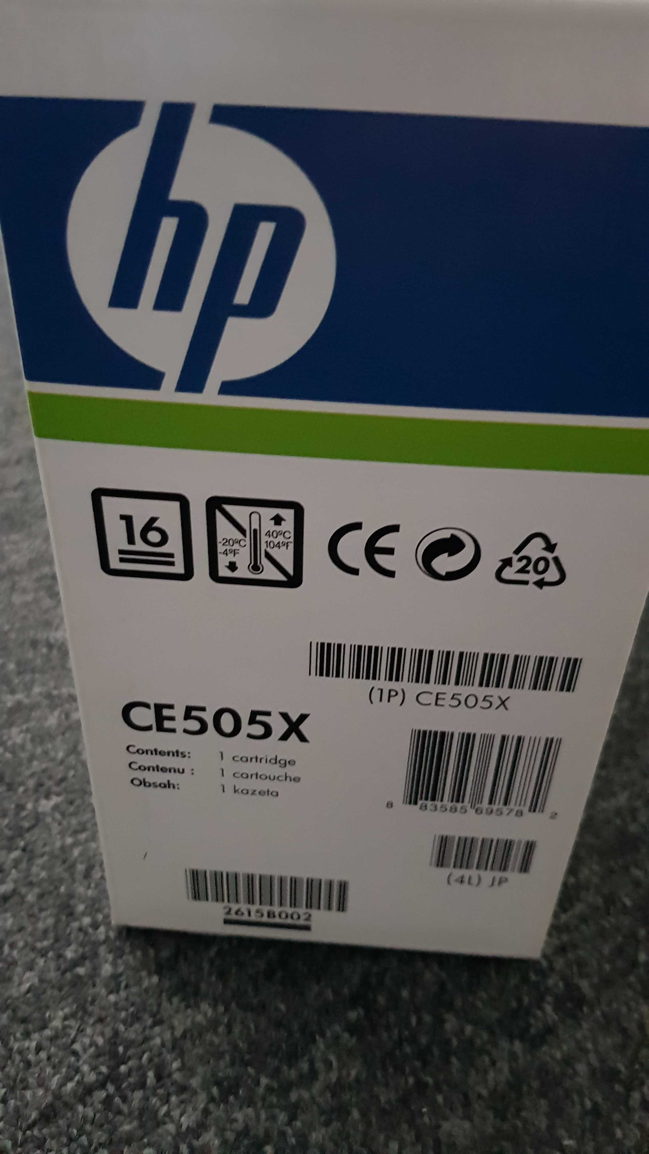 Тонер касета HP CE505X
