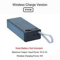 16x18650 Power bank/baterie externa wifi 2xUSB, NOU, acumulatori inclu