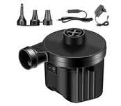 Pompa electrica pentru umflat si dezumflat saltele, 12/220V, Portabil