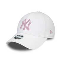 Sapca New Era metallic logo New York Yankees alb