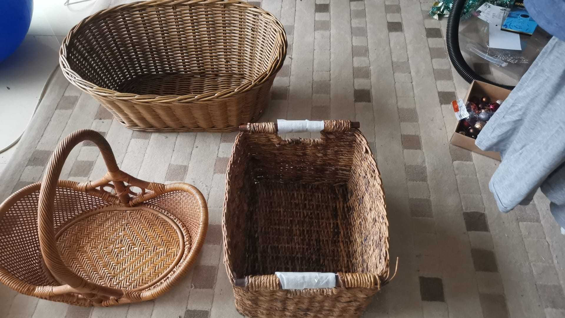 cosuri impletite bambus rattan natural exotic