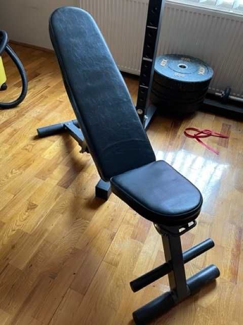 Home gym - cadru crossfit si banca reglabila