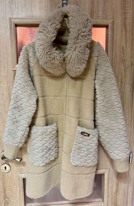 Дамско вълнено палто - без марка, без размер