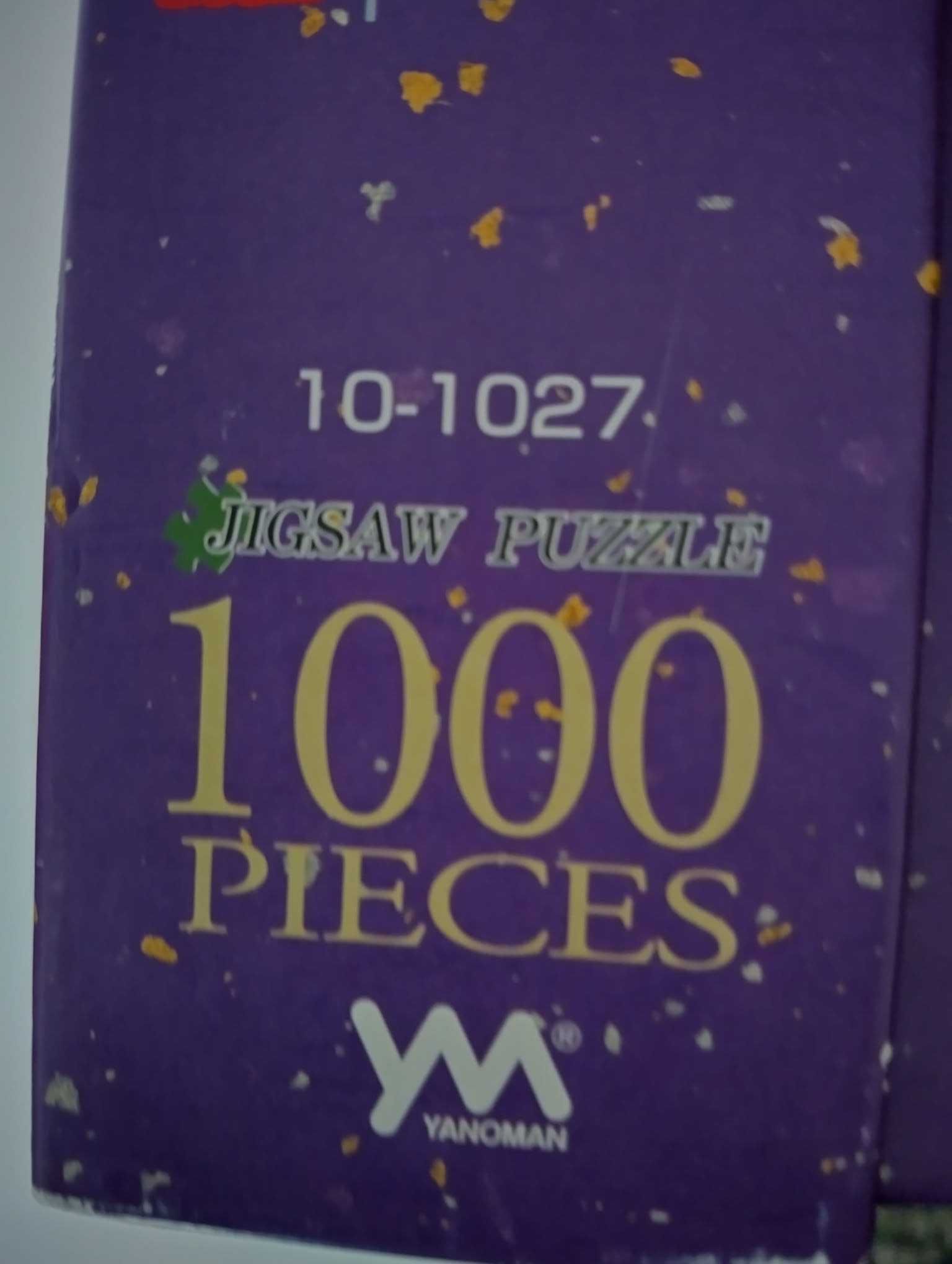 Пъзел 1000 части, Японски, реден веднъж, вкл лепило в пликче