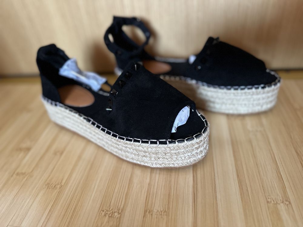 Espadrile cu platforma
