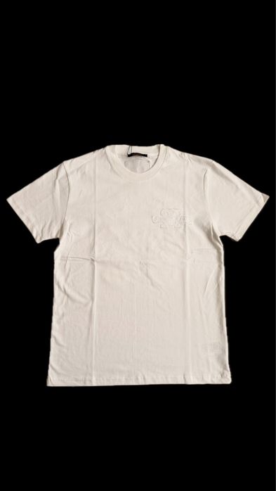 Louis Vuitton x Chrome Hearts тениска — бяла, размери S–XXL, нова