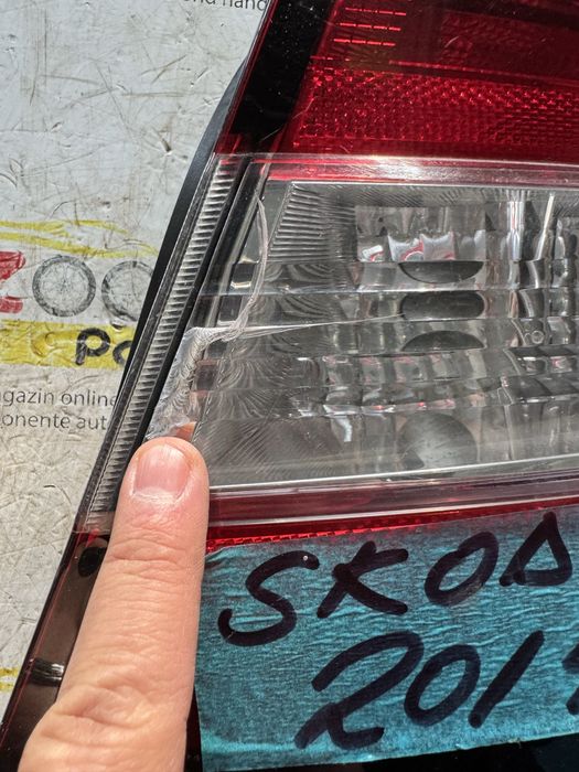 Lampa stop dreapta spate Skoda Fabia 3 hatcback usor defect 2015-2021