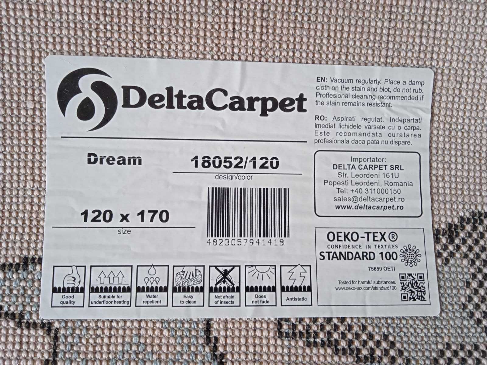 Covor 120x170 Delta Carpet Unicorn NOU