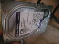 Жесткий диск HDD 8000 Gb Western Digital (WD82PURZ), 3.5", 256Mb, SATA