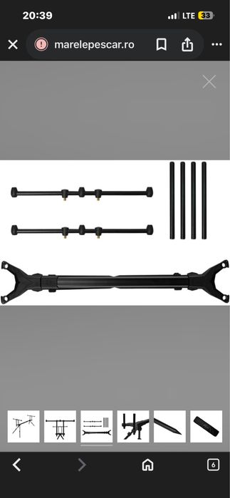 Rod pod aluminiu DELPHIN BRONX 2G, 3 POSTURI