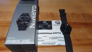Смарт часовник Garmin Vivomove Sport в гаранция