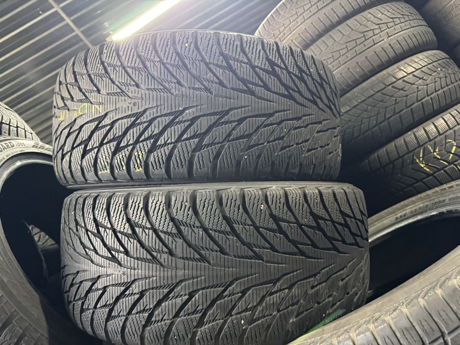 Шины зима 255/45 R18 липучки донгелек покрышки резина колеса