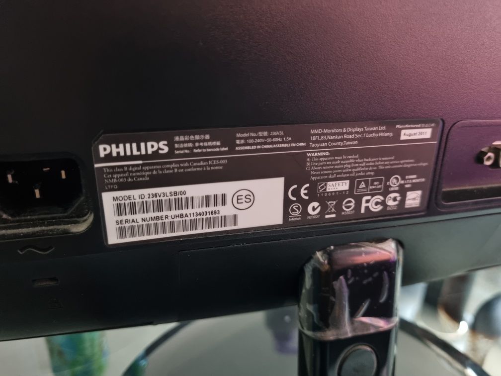 Monitor Philips 236V3L - 23 inch